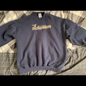 St. Louis Rams sweatshirt. Size XXL